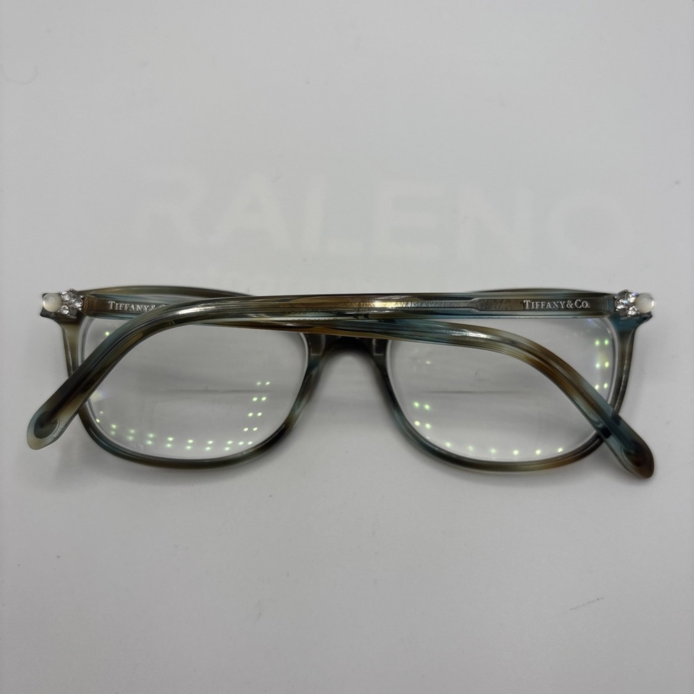 Tiffany & Co TF 2109-H-B 8124 Blue Brown Eyeglasses Frames 51-17 140 Italy #C137 - Picture 8 of 8